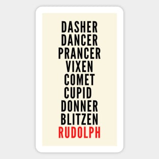 Rudolph's Reindeer Games Magnet